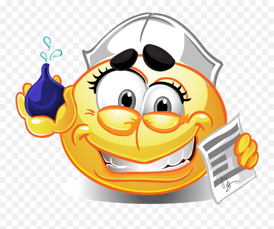 Nurse Emoji Decal - Happy New Year 2012 Emoticons,Nurse Emoji