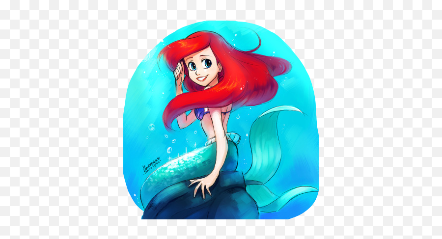 Arielthelittlemermaid Ariel Merm - Inflatable Emoji,Little Mermaid Emoji