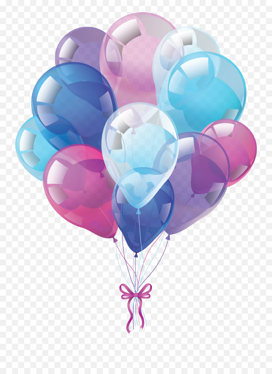 Birthday Balloons - Balloon Vector Png Emoji,Emojis Balloons