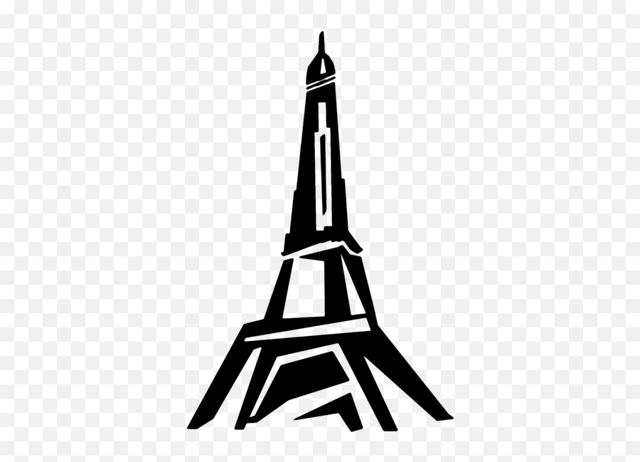 Tower Eiffel Paris - Minimalist Design T Shirts For Men Emoji,Eiffel Tower Emoji