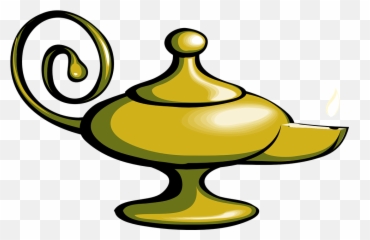 Lamp Magic Wish - Magic Lamp Clipart Emoji,Magic Wand Emoji
