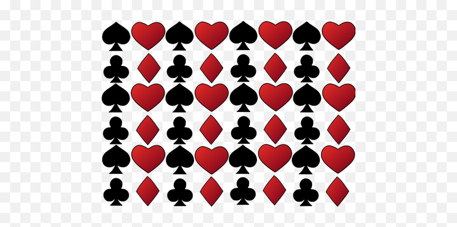 Hearts Spades Diamonds And Clubs - Cards Suits Background Png Emoji,Ace Of Spades Emoji