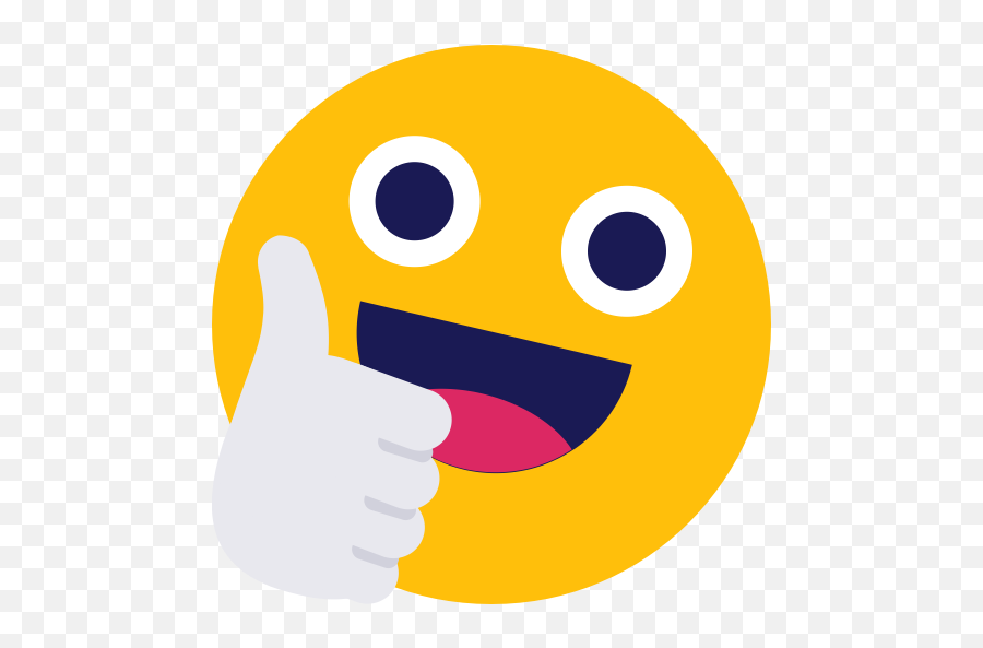 Emoticon Good Thumbup Icon - Good Smiley Emoji,Namaste Emoji
