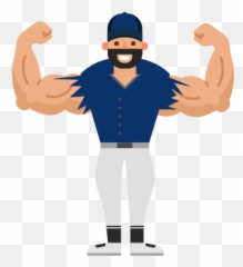 Muscle Clipart Emoji Transparent - Illustration