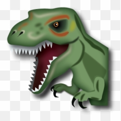 Things - Tyrannosaurus Emoji,Velociraptor Emoji