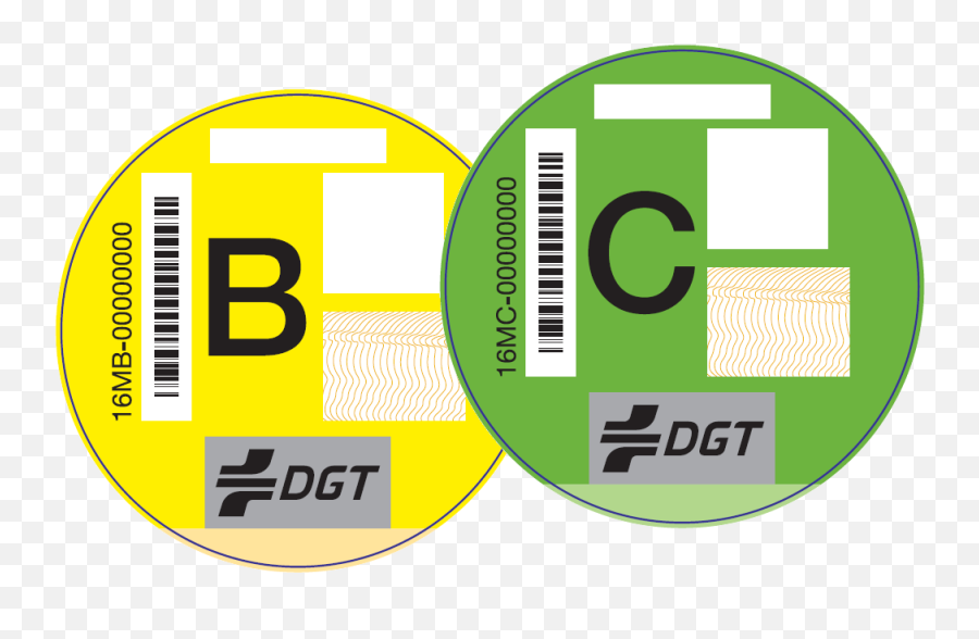 Etiquetas Medioambientales De La Dgt - Directorate General Of Traffic Emoji,Emojis De Whatsapp Para Copiar Y Pegar