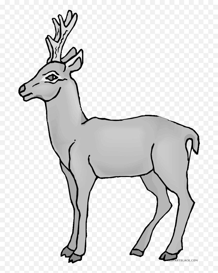 Deer Clipart Gif - Heterotroph Clipart Emoji,Whitetail Deer Emoji