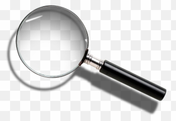 Download Magnifying Glass And Fish Emoji Answer - Transparent Background Png