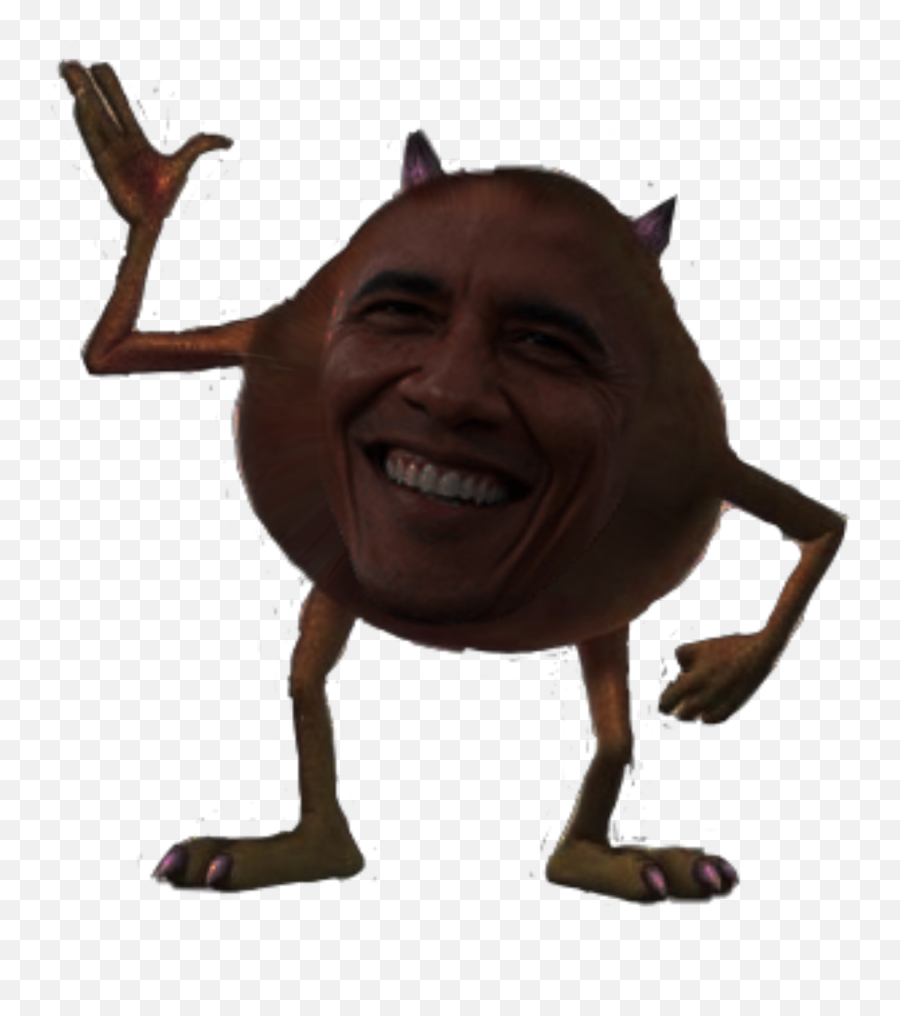Obama Wazowski Obama - Mike Kowalski Emoji,Obama Emoji App