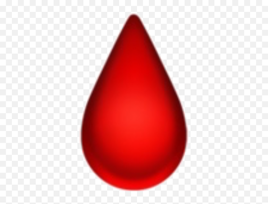 Emoji Red Darkred Blood Drip - Drop,Drip Emoji