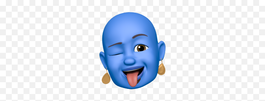 Will Smith Genie Emoji - Cartoon,Genie Emoji