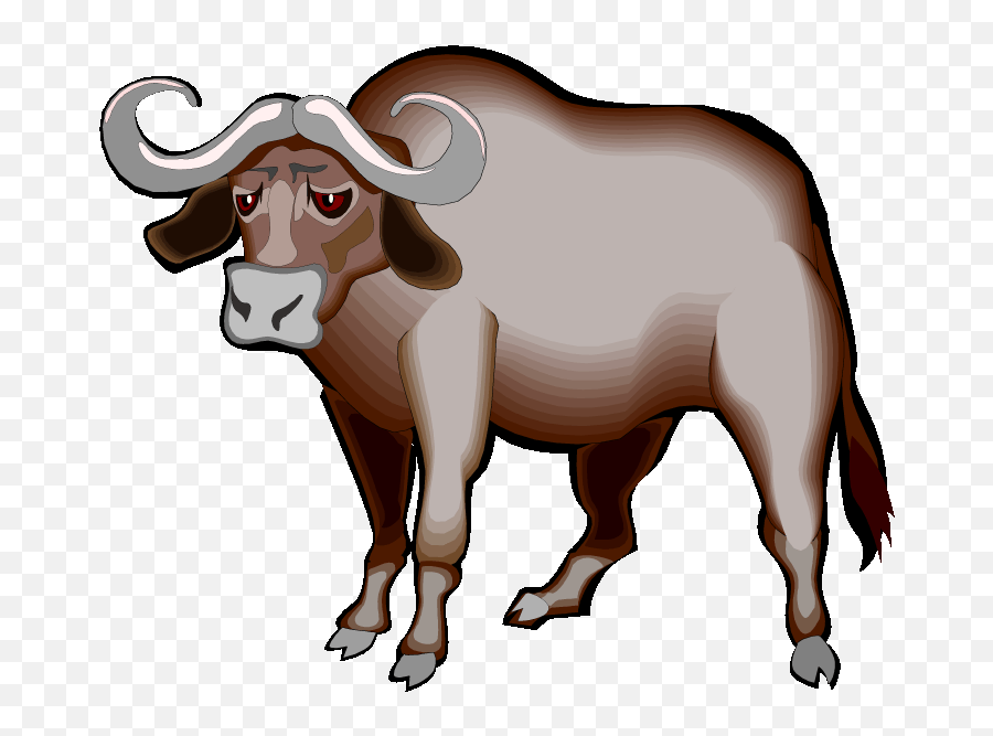 Indian Buffalo Clipart - Wild Buffalo Clipart Emoji,Buffalo Emoji