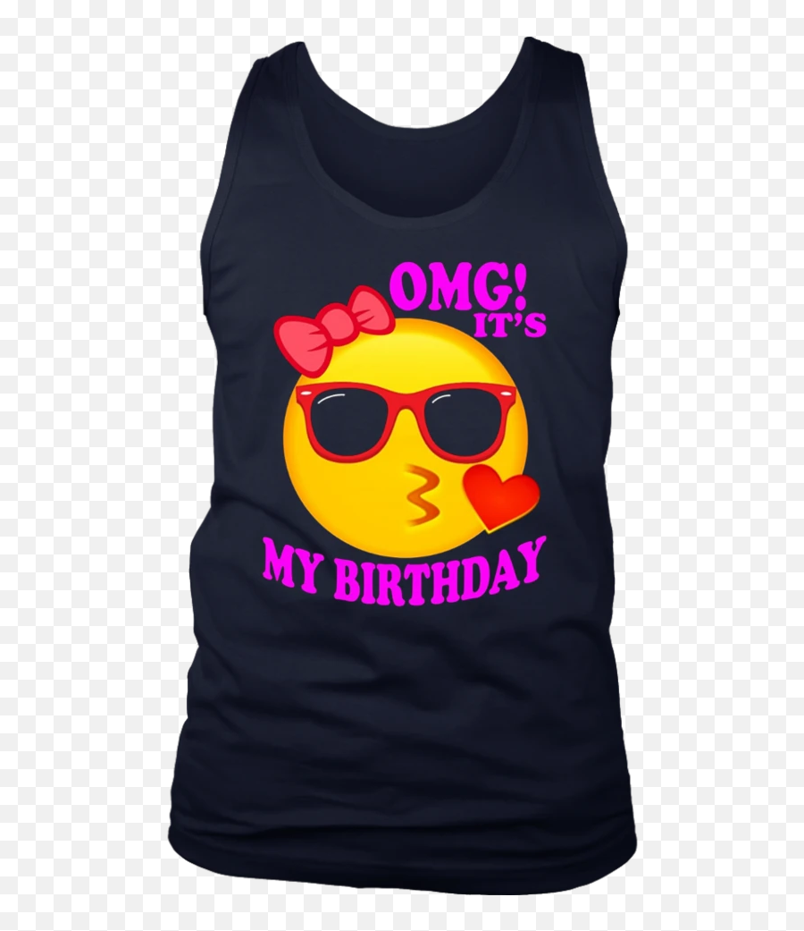 Brithday Emoji Shirt - Active Tank,Twin Emoji Costume