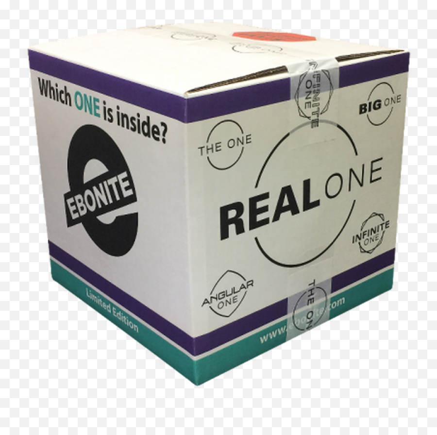 Ebonite Real One Bowling Ball - Carton Emoji,Cardboard Box Emoji