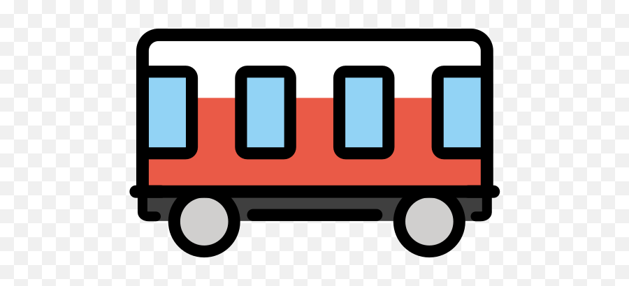 Railway Car - Imagenes De Tranvia Dibujos Emoji,Blue Car Emoji
