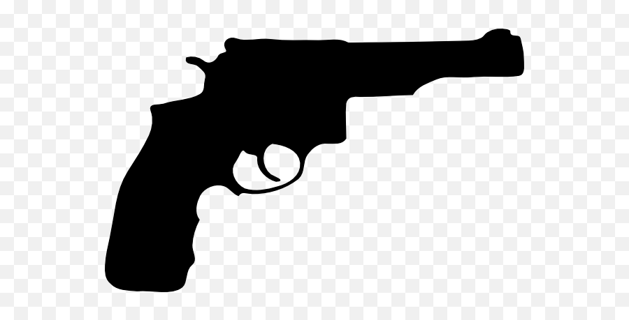 665 Pistol Free Clipart - Transparent Background Gun Clipart Emoji,Gun Emoji