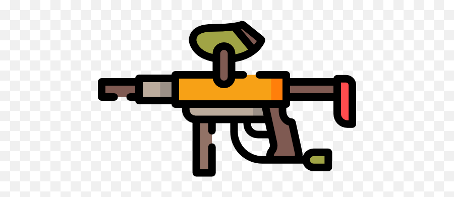 Paintball Stickers By Mark Keroles - Assault Rifle Emoji,Paintball Emoji
