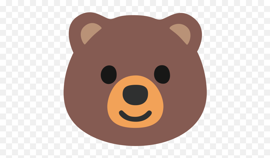 Bear Emoji - Emoji De Oso,Bear Emoticon