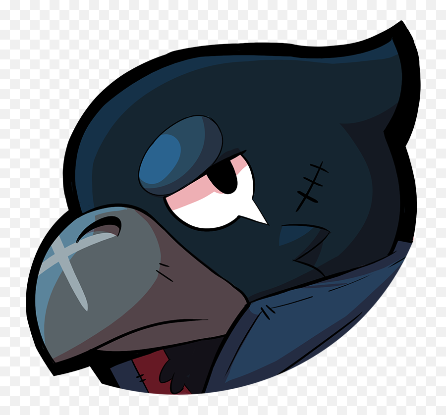 Download Brawl Stars Wiki - Crow Brawl Stars Portrait Emoji,Crow Emoji