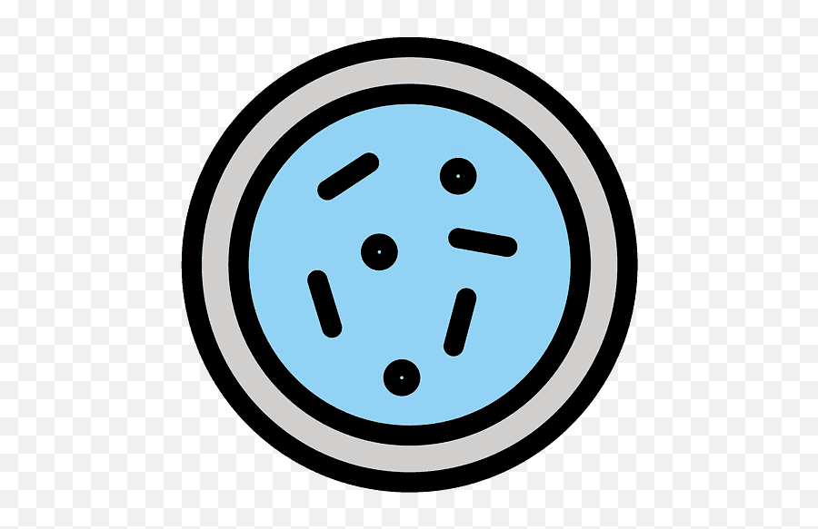 Petri Dish Emoji Clipart - Dot,Test Tube Emoji