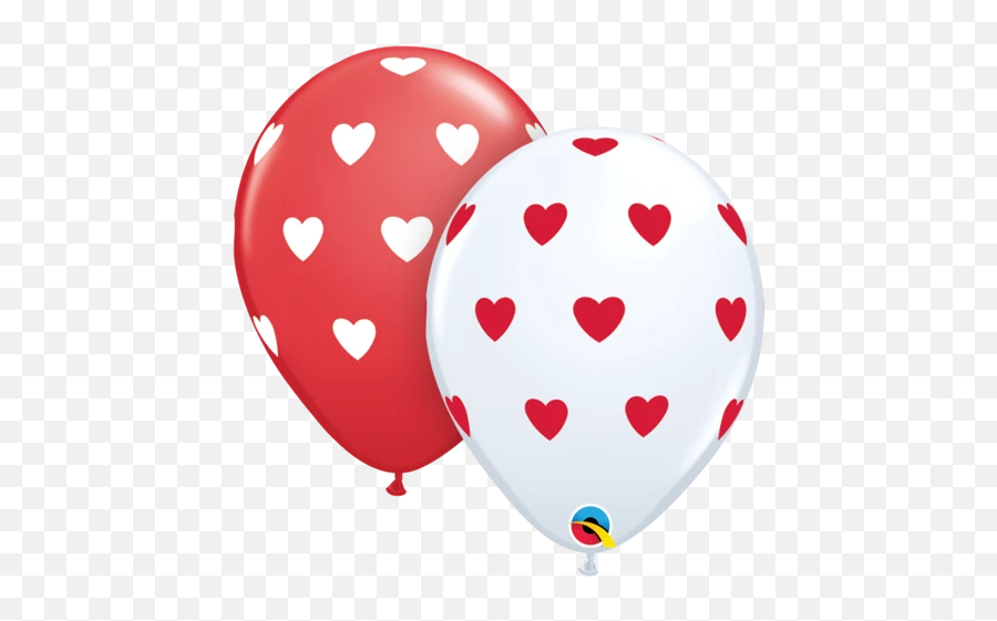 Standard Red - Pink Baby Girl Balloons Emoji,Big Heart Emoji