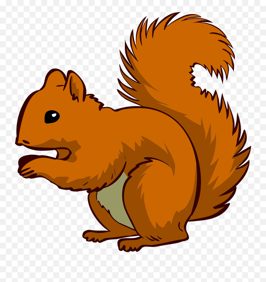Clipart Squirrel Chipmunk Picture - Transparent Background Squirrel Clipart Emoji,Squirrel Emoji