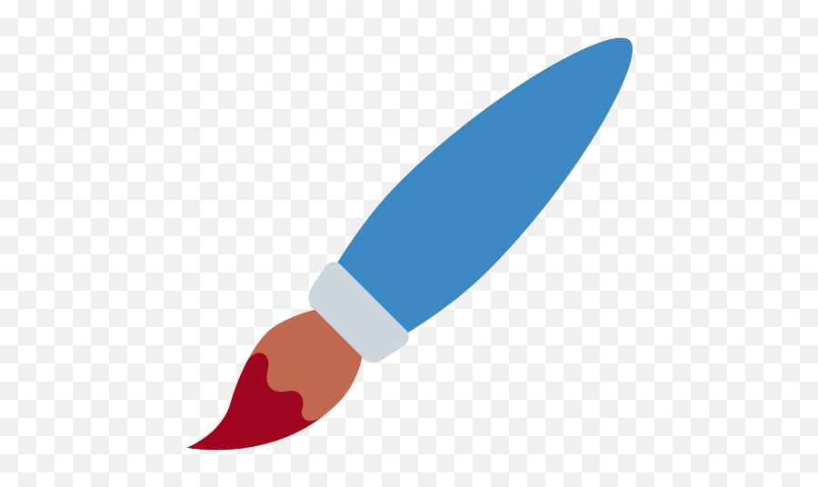 Paintbrush Emoji Meaning With Pictures - Paintbrush Emoji,Pen Emoji