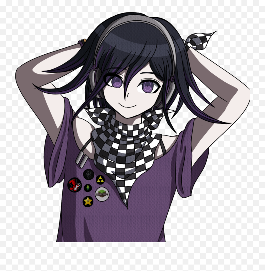 Danganronpa Kokichi School Uniform Emoji,Pin And Boy Emoji