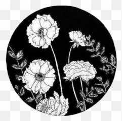 Flowers Flower Blackfriday Black With - East Azerbaijan Emoji,Black And White Flower Emoji