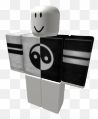 Yin Yang Shirt - Black And White Striped Shirt Roblox Emoji,Yin Yang Emoticon