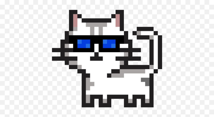 Pusheen Pixel Art Emoji,Nyan Cat Emoji Google Chat