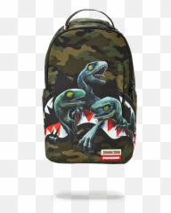 Sprayground Backpack Jurassic World - Sprayground Jurassic World Emoji,Emoji School Backpack