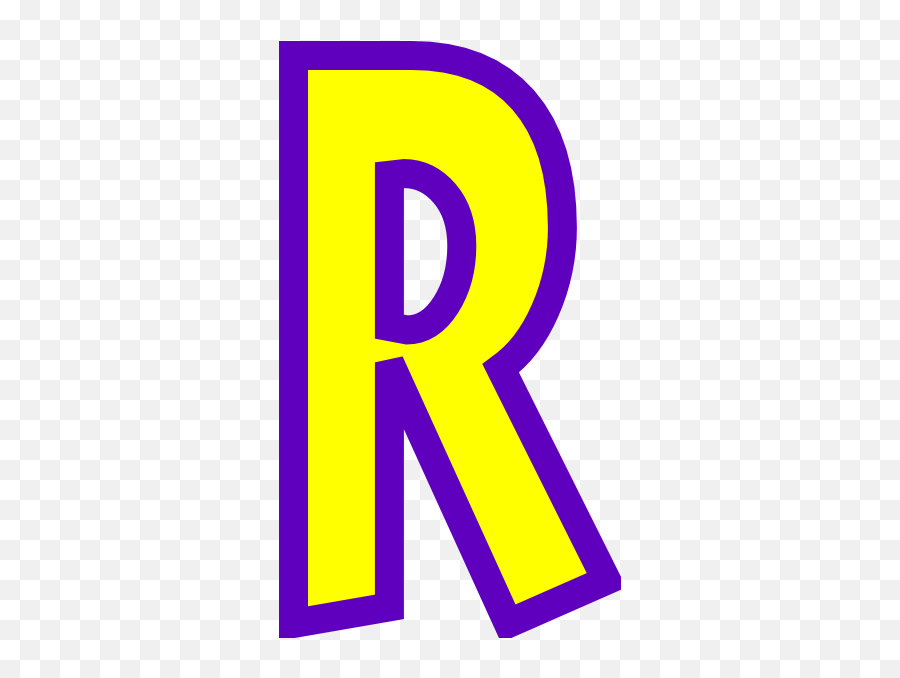 Letter Clipart 6 - R Letter Clip Art Emoji,Emoji Alphabet Letters