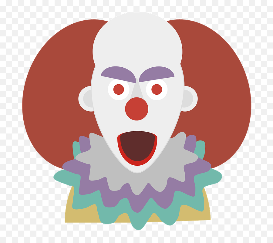 Clown Terror Halloween - Clown Emoji,Clown Emoji Facebook