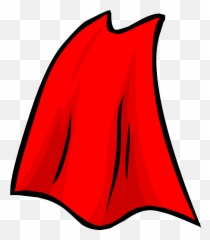 Superhero Clipart - Red Cape Emoji