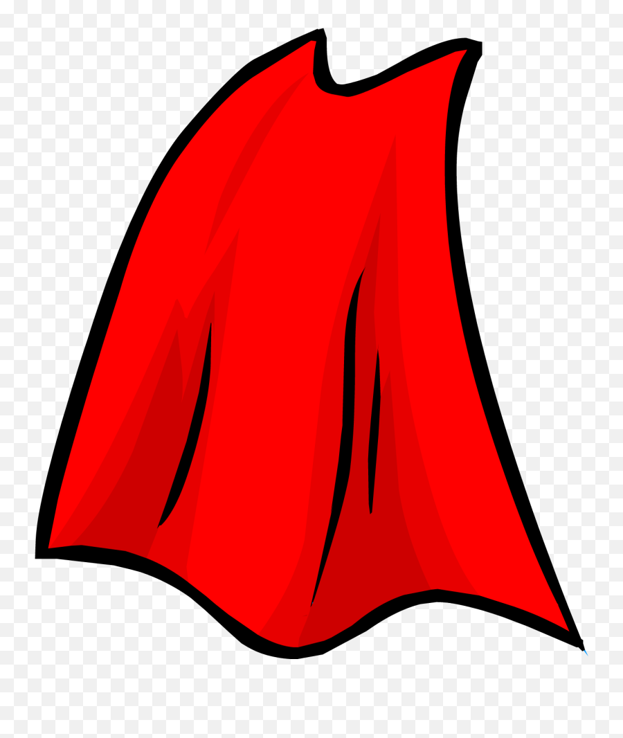 Superhero Clipart - Red Cape Clipart Emoji,Deflated Laughing Emoji