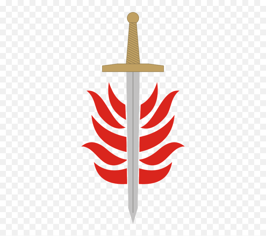 Sword Weapon Knight - Emblem Emoji,Sword And Shield Emoji