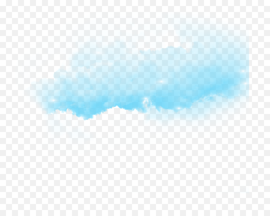 Ftestickers Clouds Mist Overlay Blue - Smoke Blue Fog Png Emoji,Mist Emoji