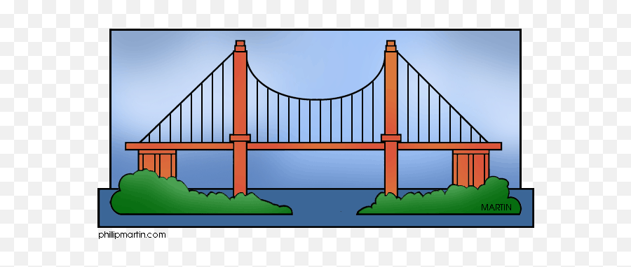 Bridge Clip Art Black And White Free Clipart Images 2 - Suspension Bridge Clip Art Emoji,Bridge Emoji