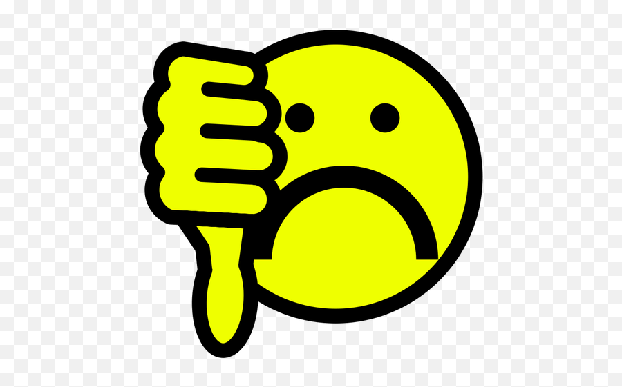 Thumbs Down Smiley Vector Image - Thumbs Down Clipart Emoji,Ok Emoji