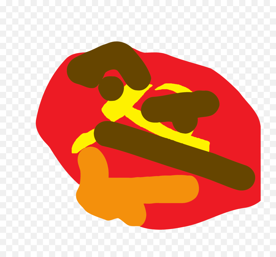 Soviet Thinking Emoji - Clip Art,Soviet Emoji