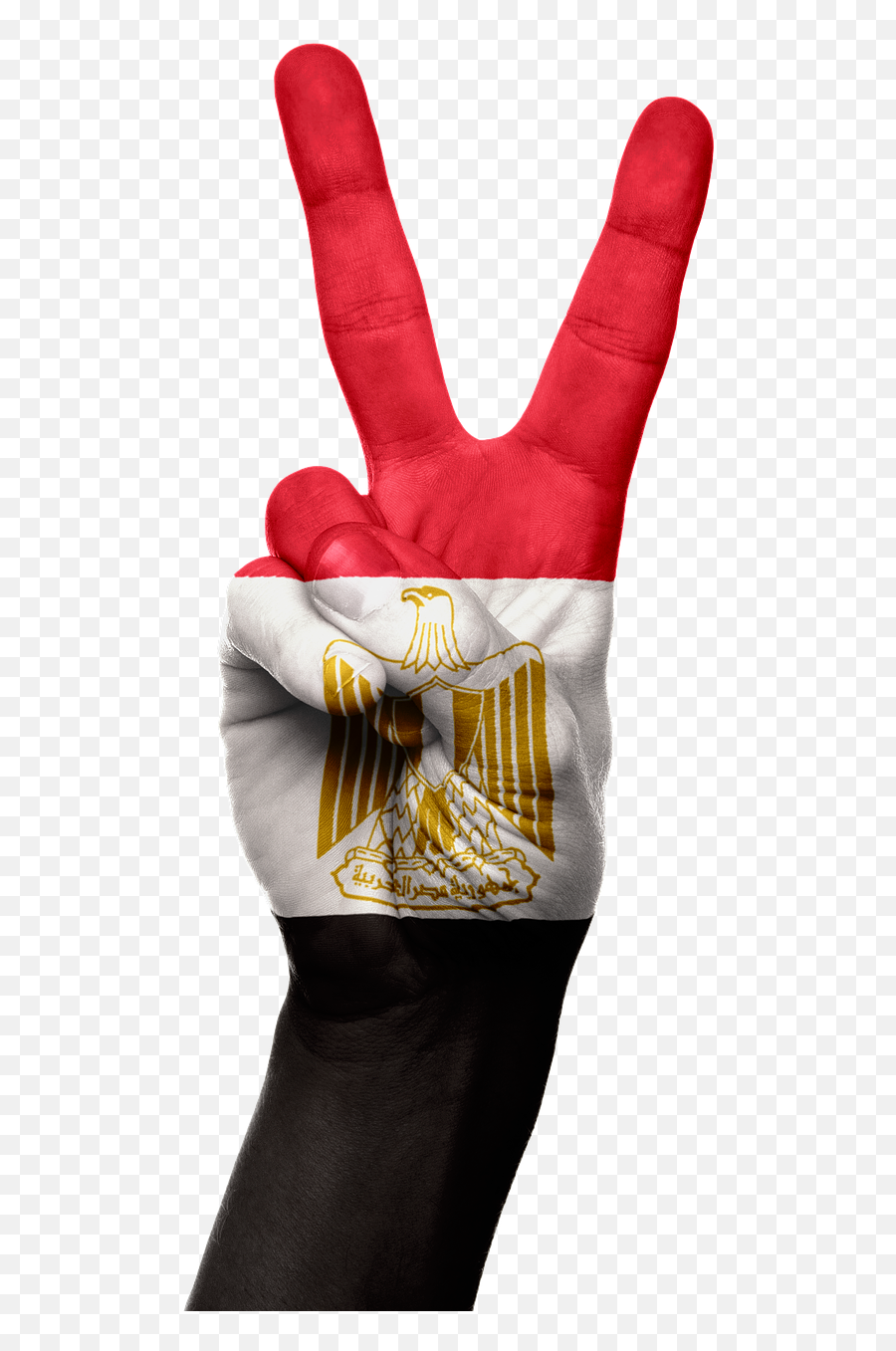 Egypt Flag Hand Africa Nation - Egypt Flag Emoji,Bike And Flag Emoji