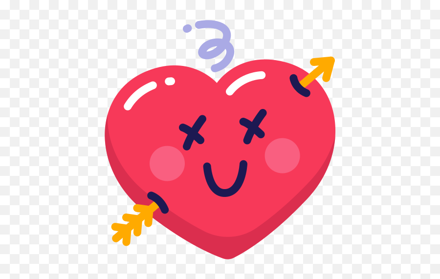 Arrow Love Emoji Emo Free Icon Of Mr - Smiley,Heart With Arrow Emoji