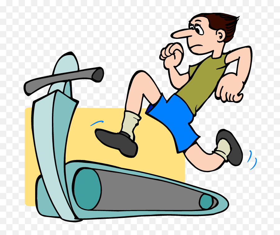Man Running On Treadmill - Clipart Fitness Coloring Pages Emoji,Treadmill Emoji