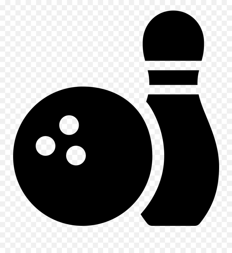 Free Bowling Black And White Download - Bowling Icon Transparent Emoji,Bowling Pin Emoji