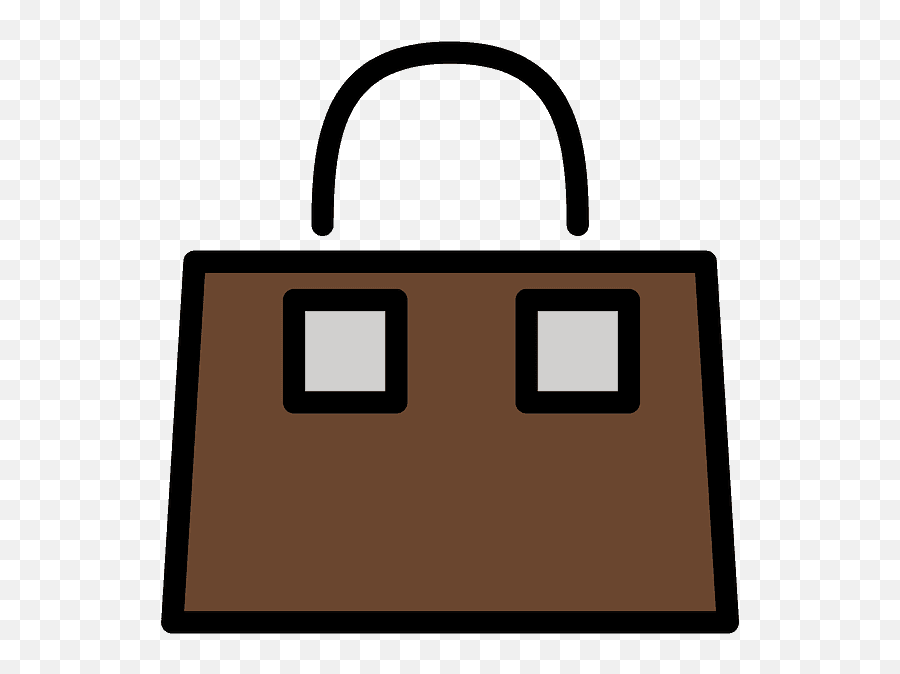 Handbag Emoji Clipart Free Download Transparent Png - Emoji De Bolsos,Backpack Emoji
