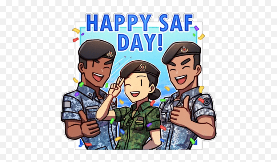 Saf Day - Standing Around Emoji,Military Emoji For Iphone