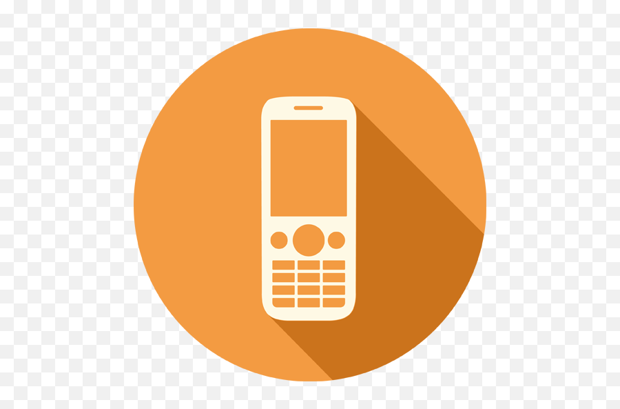 Mobile Phone Icon - Transparent Background Png Transparent Mobile Icon Emoji,Cellphone Emoji