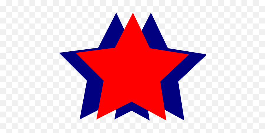 Red And Blue Stars - Clip Art Red White And Blue Stars Emoji,Super Bowl Emojis