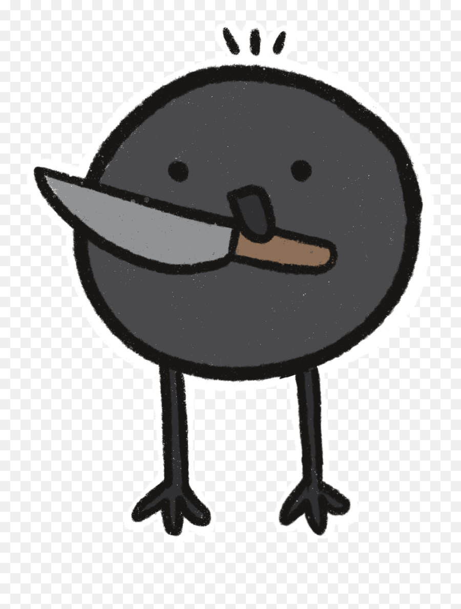 Some Crow Emojis I Made For The Discord - Cartoon,Bug Emoji